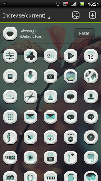 Increase - GO Launcher Theme