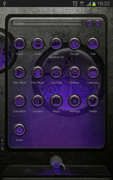 Next Launcher Theme SteampunkV