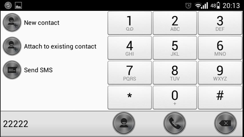 exDialer Alloy White theme