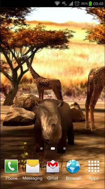 Africa 3D Pro Live Wallpaper