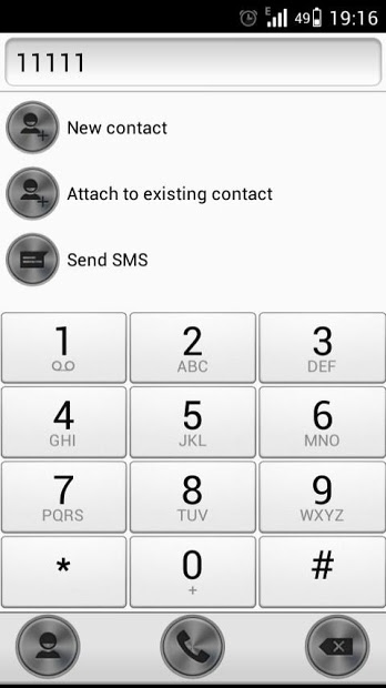 exDialer Alloy White theme