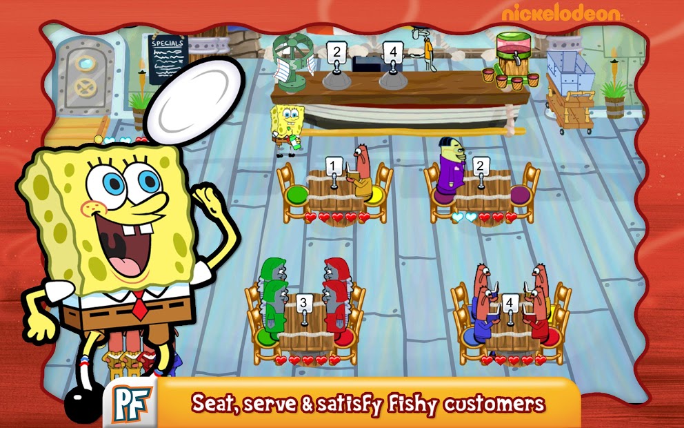 SpongeBob Diner Dash (Full/Mod Money)