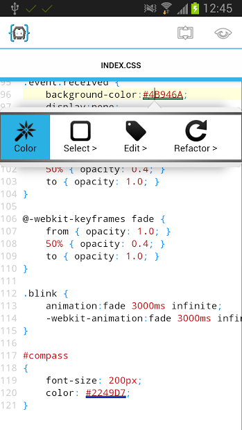 AIDE IDE for PhoneGap/Cordova