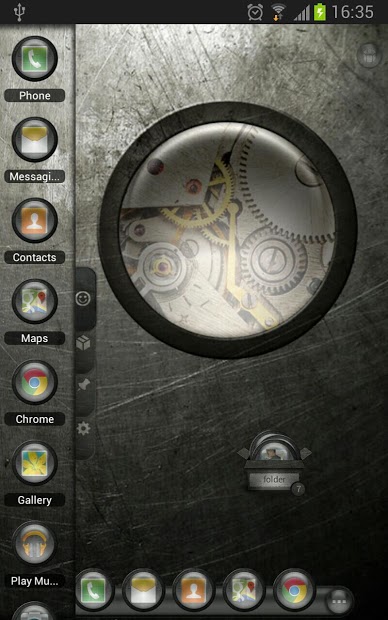 TSF Shell Theme EventGlassW HD