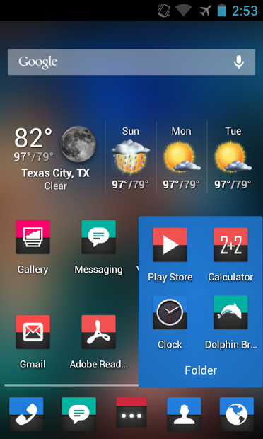 Square HD Apex Nova Theme