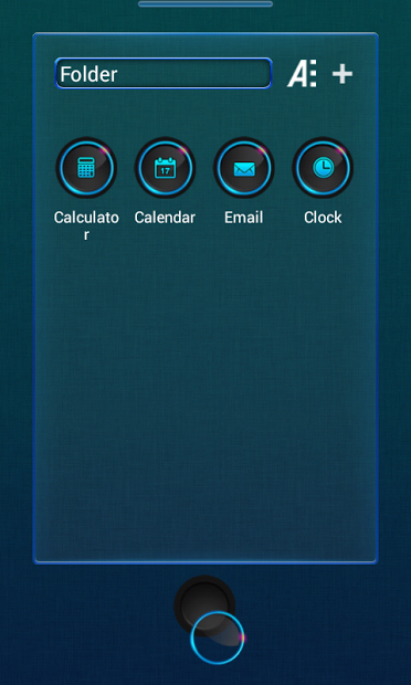 Metal Buttons Next Launcher 3D