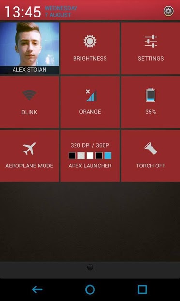 Beauty Red CM10.1 AOKP Theme