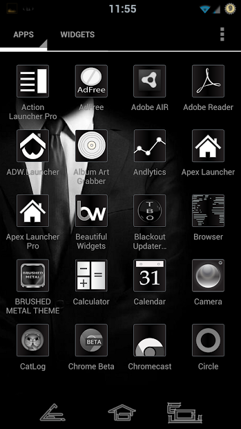 Tuxedo Icon Pack (Nova, Apex,)