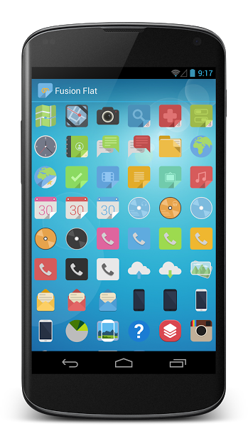 Flat Fusion Theme