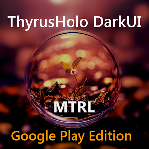 DarkMTRL ThyrusHolo CM11 Theme 4.1