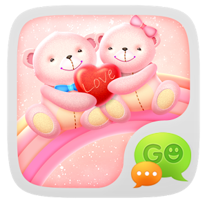GO SMS Pro Bear Lovers Theme 1.0