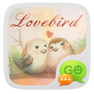 GO SMS Pro Lovebird Theme EX 1.0