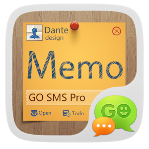 GO SMS Pro  Z Memo Theme EX 1.0