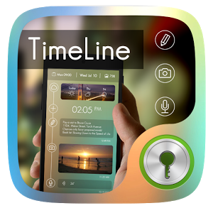 Timeline GO Locker Theme 1.00