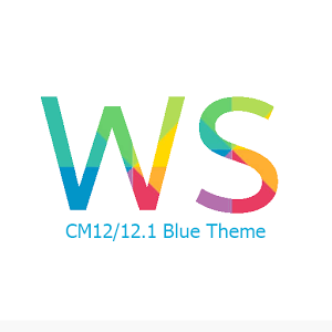 CM12/12.1 WS Blue Theme 