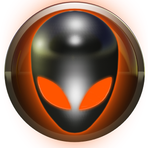 poweramp skin alien orange 