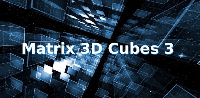 Matrix 3D Cubes 3 LWP 1.30
