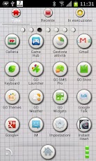 Squared GO Launcher EX Theme