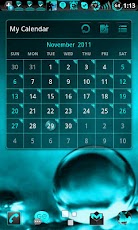 GOWidget Theme ElecCyan-Free