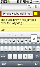 iPhone Keyboard Emulator FREE