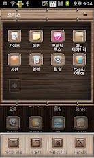 GO_Launcher_Theme - Wood