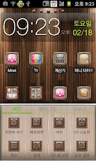 GO_Launcher_Theme - Wood