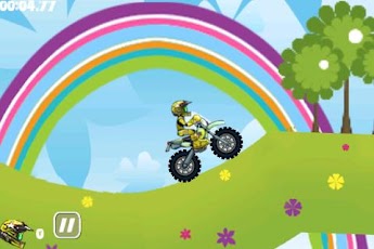 Cartoon Moto Cross