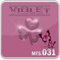 Violet Go Launcher EX theme 1.1
