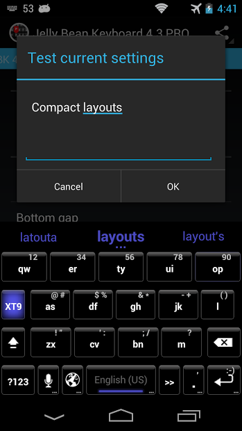 Jelly Bean Keyboard 4.3 PRO