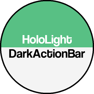 Dark ActionBar Green CM Theme 0.1