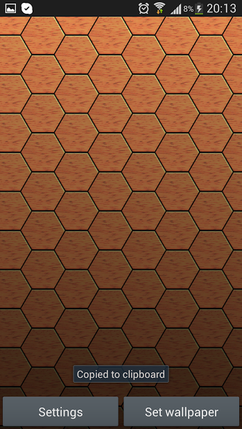 Honeycomb 2 LIve Wallpaper