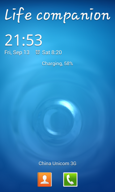 Galaxy S4 Lockscreen