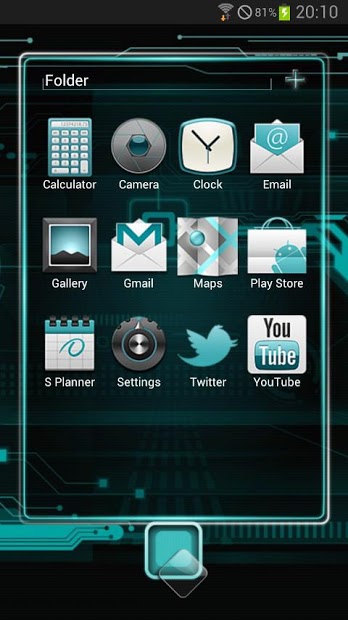 Next Launcher Cyanogen Theme