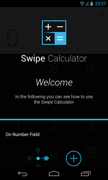 Swipe Calculator