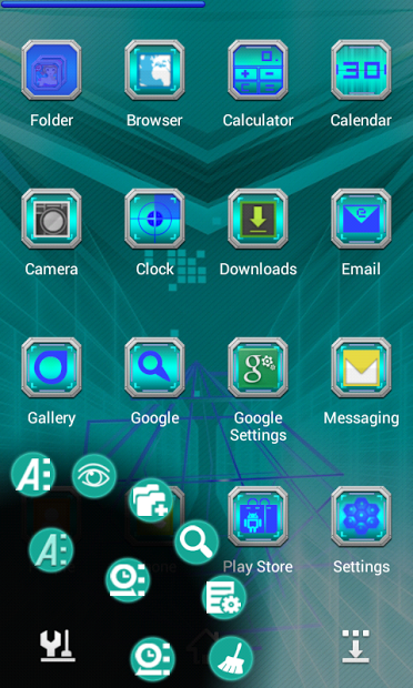 Robust [Neon Blue] Next Theme