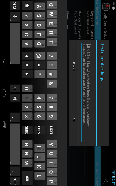 Jelly Bean Keyboard 4.3 PRO