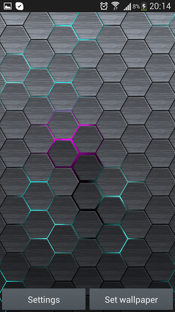 Honeycomb 2 LIve Wallpaper