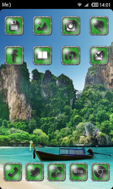 Next Launcher Summer HD Theme