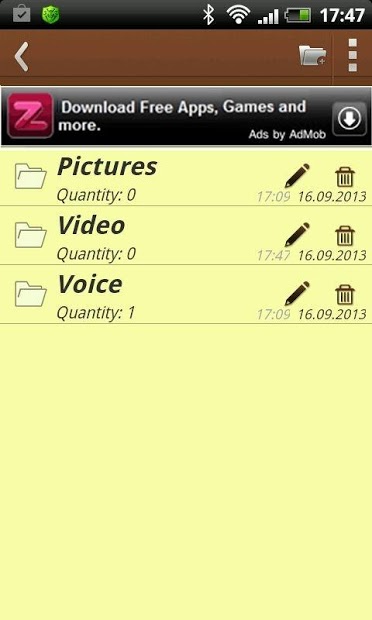 Notepad for Android