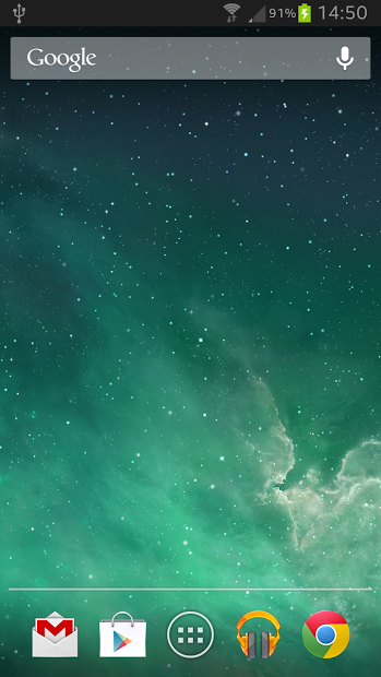 IOS7 Nebula Live Wallpaper