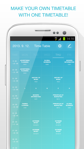 One TimeTable