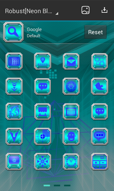 Robust [Neon Blue] Next Theme