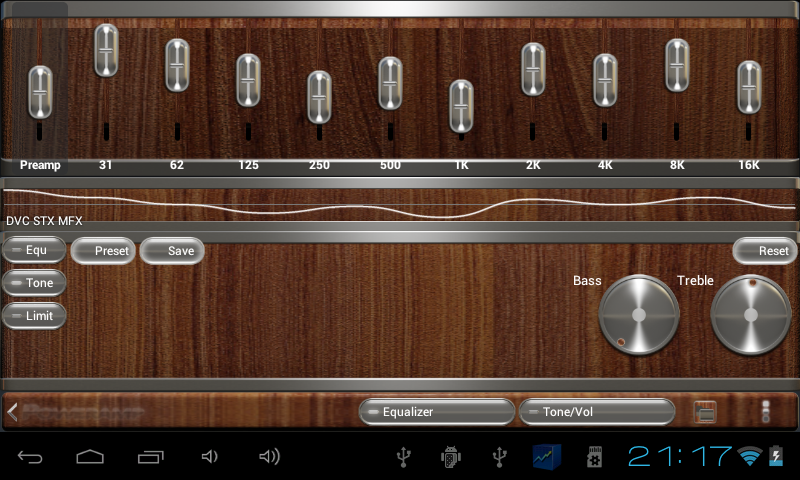 metal wood power amp skin