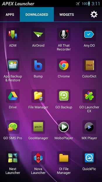 BlackBerry 10 GO/Apex Theme