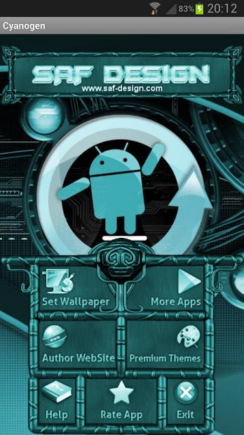 Next Launcher Cyanogen Theme