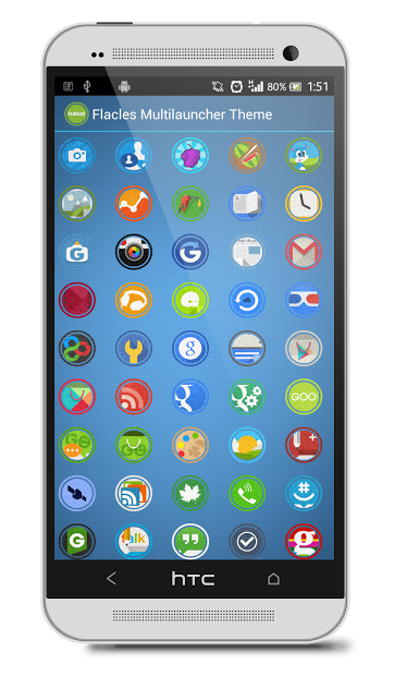 Flacles Multilauncher Theme