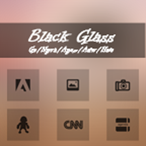 BlackGlass MultiLauncher Theme 1.0