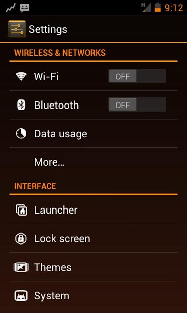 TESLA ORANGE CM / AOKP THEME