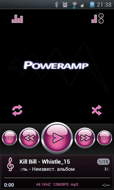 Poweramp Fetching Skin