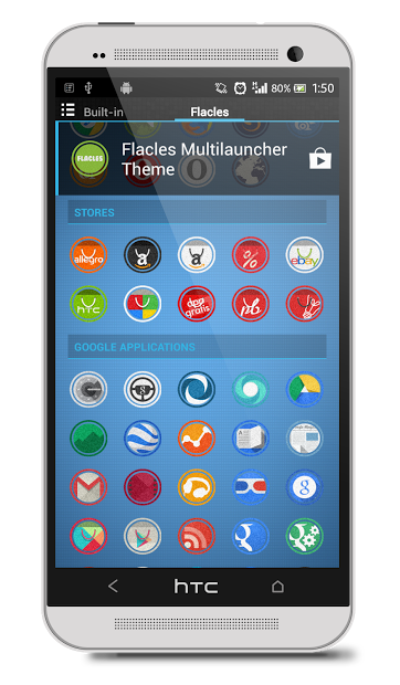 Flacles Multilauncher Theme